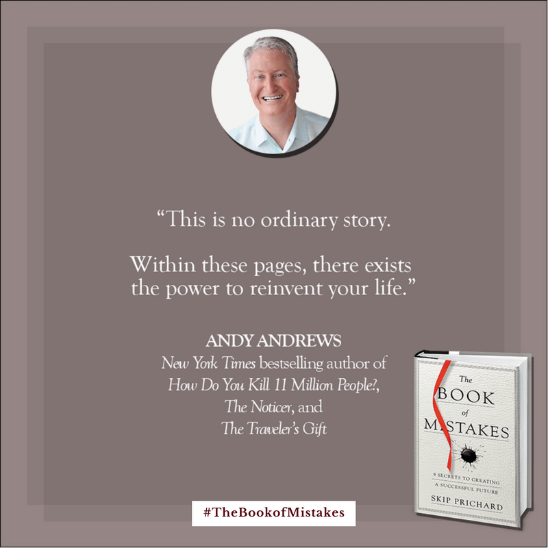 “This is no ordinary story. Within these pages, there exists the power to reinvent your life.” – ANDY ANDREWS, New York Times bestselling author of How Do You Kill 11 Million People?, The Noticer, and The Traveler’s Gift